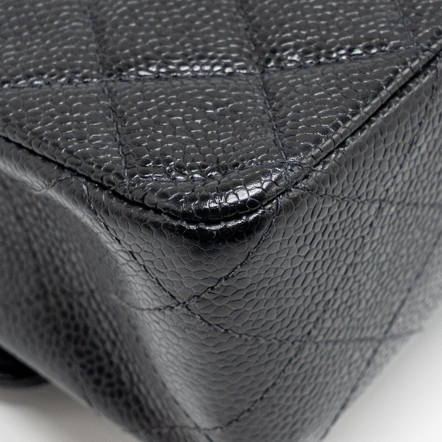 Chanel Medium Classic Double Flap Bag Caviar Black SHW