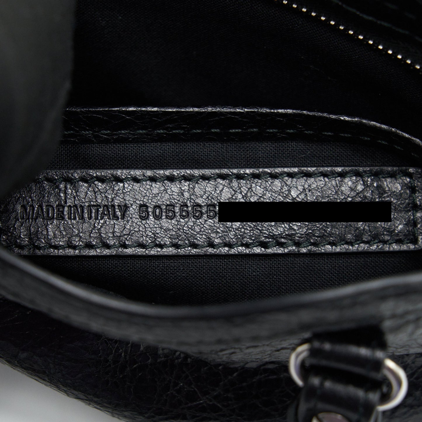 Balenciaga Nano City Bag Black SHW