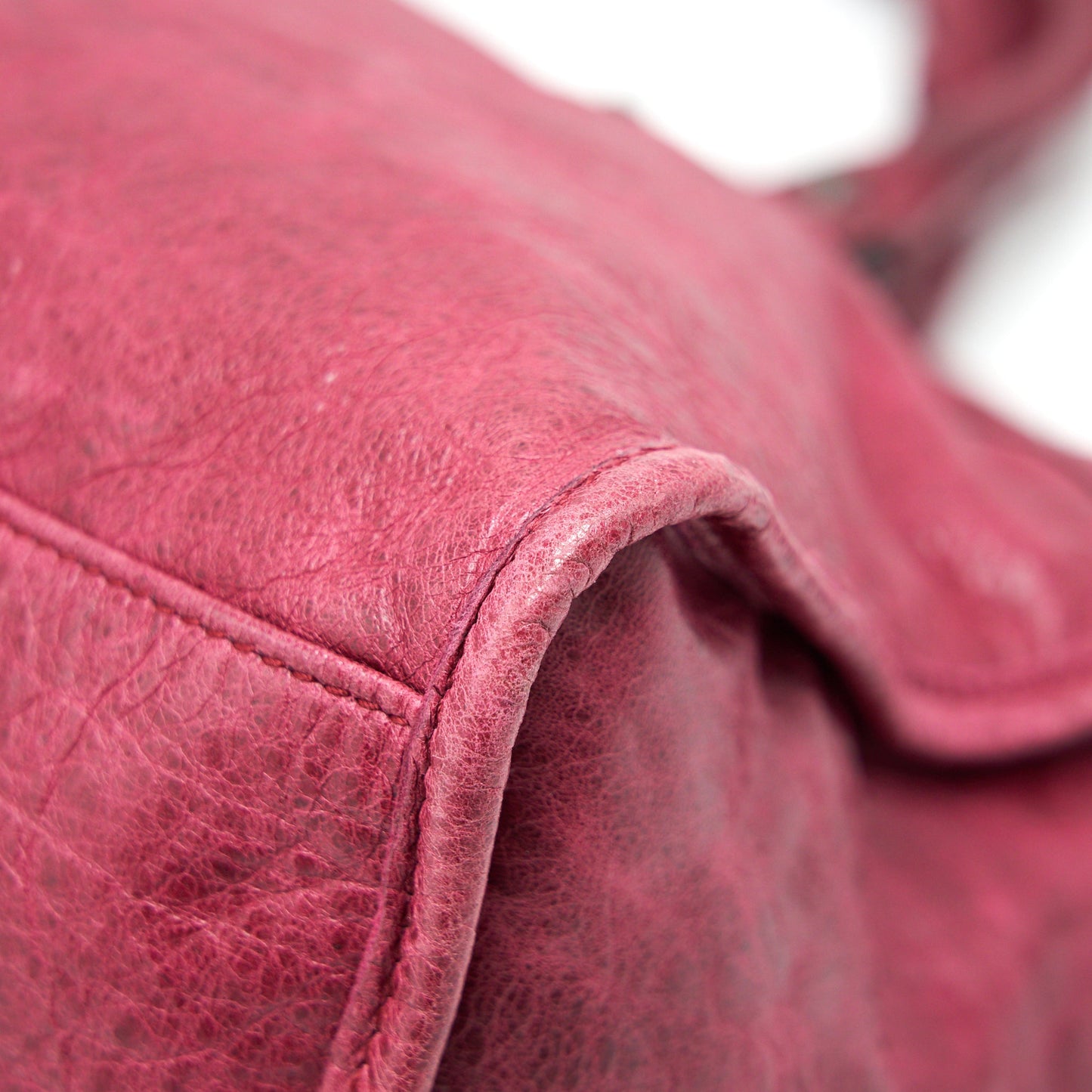 BALENCIAGA CLASSIC CITY BAG DARK RED