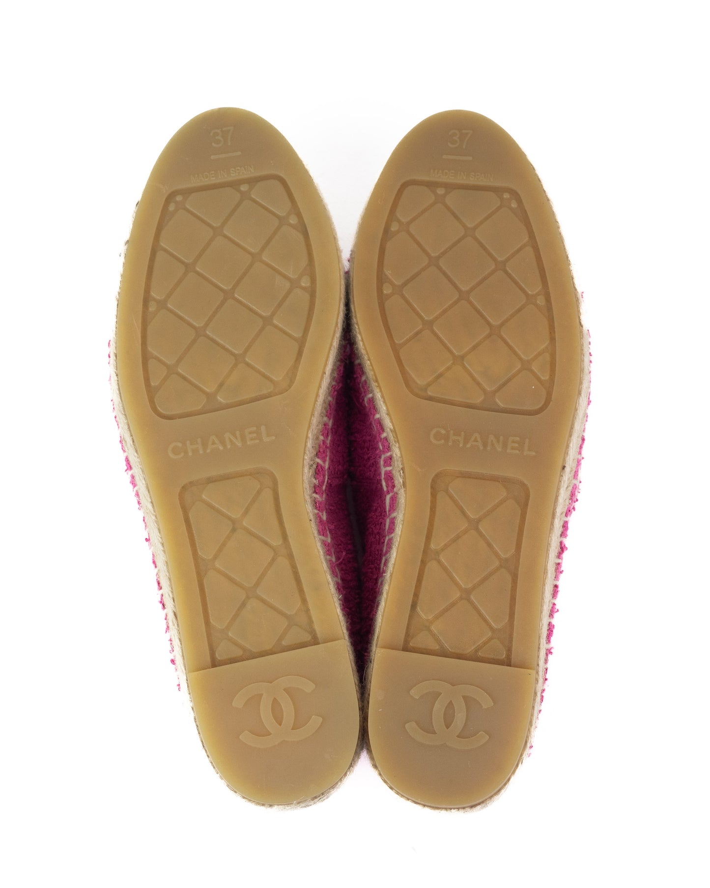 Chanel Fabric Fuchsia Espadrilles