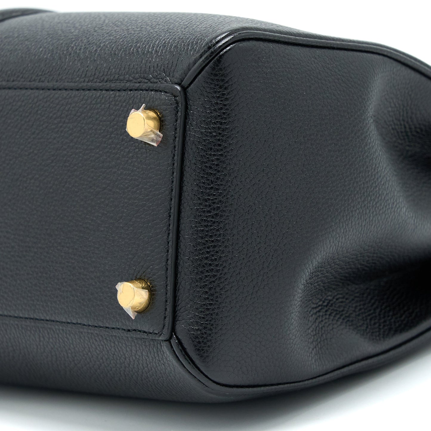 Celine 16 Bag Grained Calfskin Black GHW