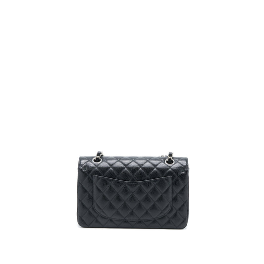 Chanel Small Classic Flap Bag Caviar Black SHW