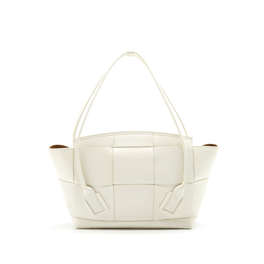 Bottega Veneta Medium Arco Bag White