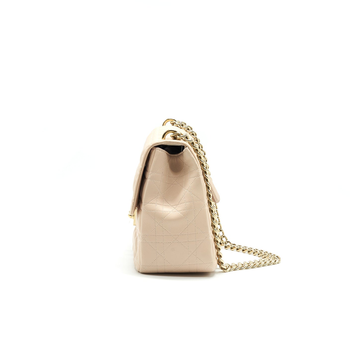 Luxury Dior Miss Luxury Dior Medium Flap Bag Light Pink with LGHW