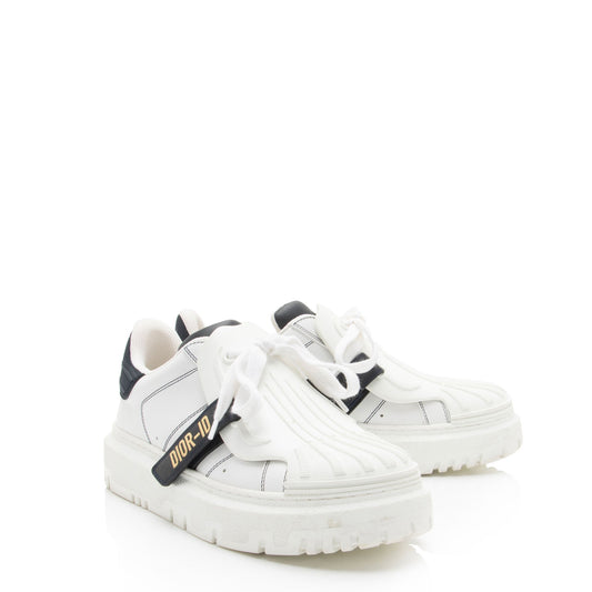 Luxury DiorCalfskin Dior-ID Platform Sneakers - Size 7 / 37 (SHF-Hqimzy)