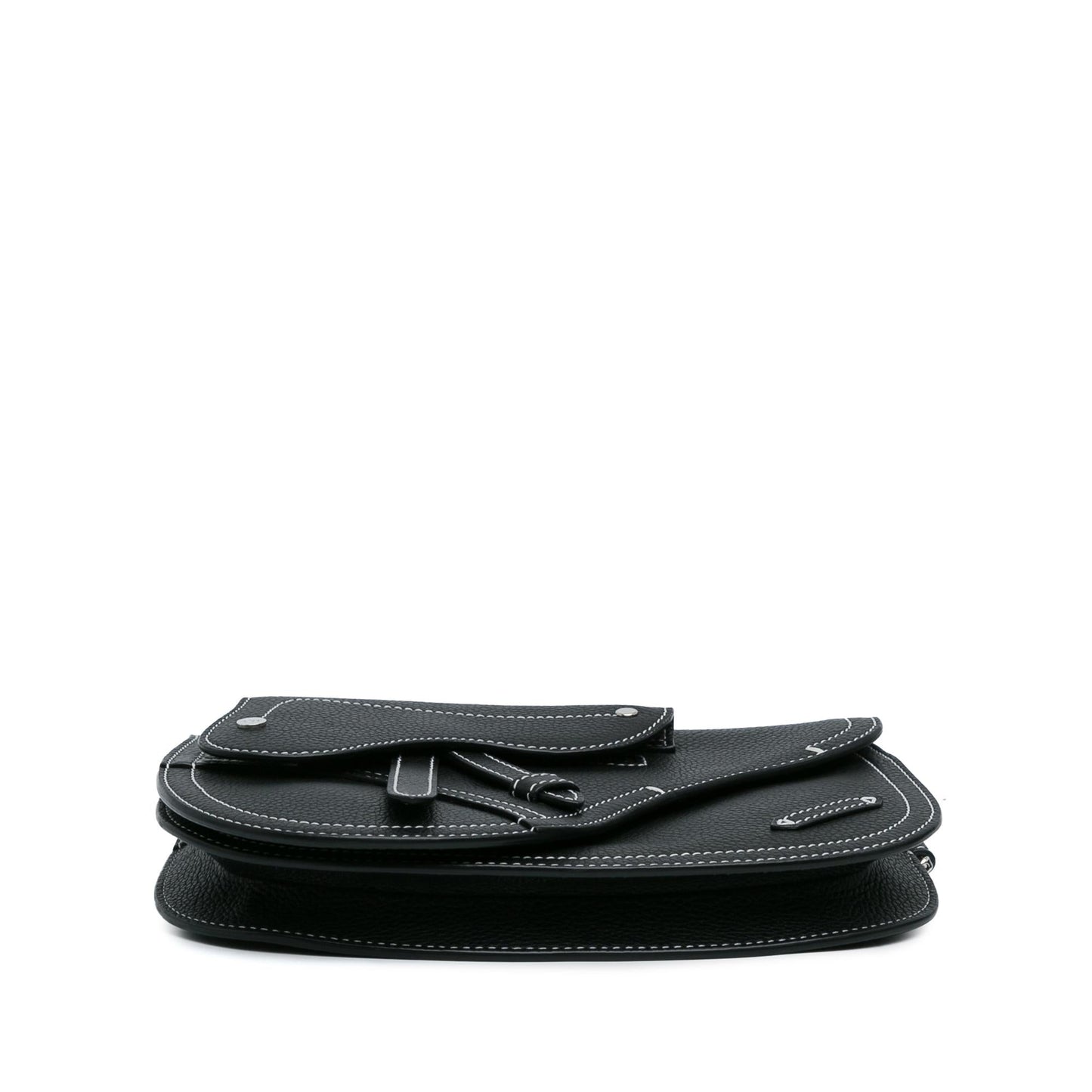 Luxury DiorKaws Grained Calfskin Saddle Pouch (SHG-M72M8X)