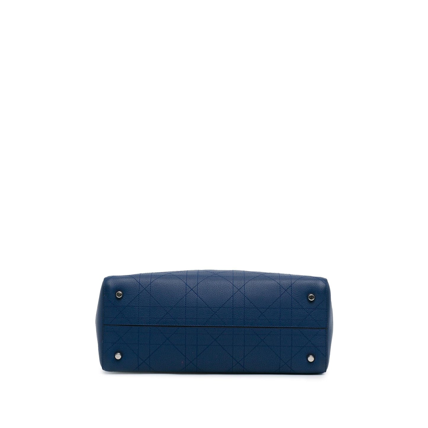 Luxury DiorMedium Calfskin Cannage UltraLuxury DiorTote (SHG-2YrDRK)