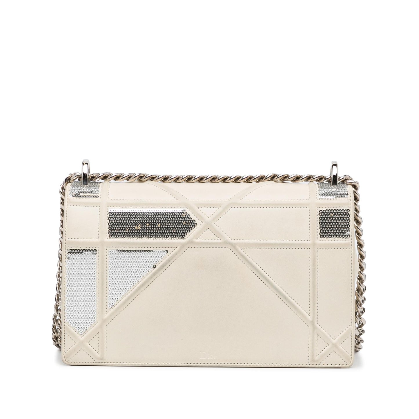 Luxury DiorMedium Diorama Sequin Flap (SHG-DUSKBD)