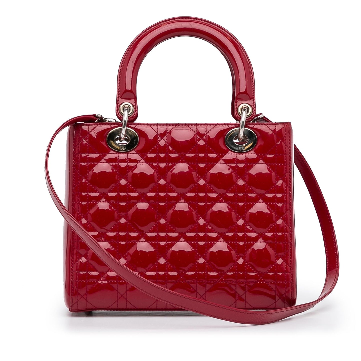 Luxury DiorMedium Patent Cannage Lady Luxury Dior(SHG-FO9dV4)