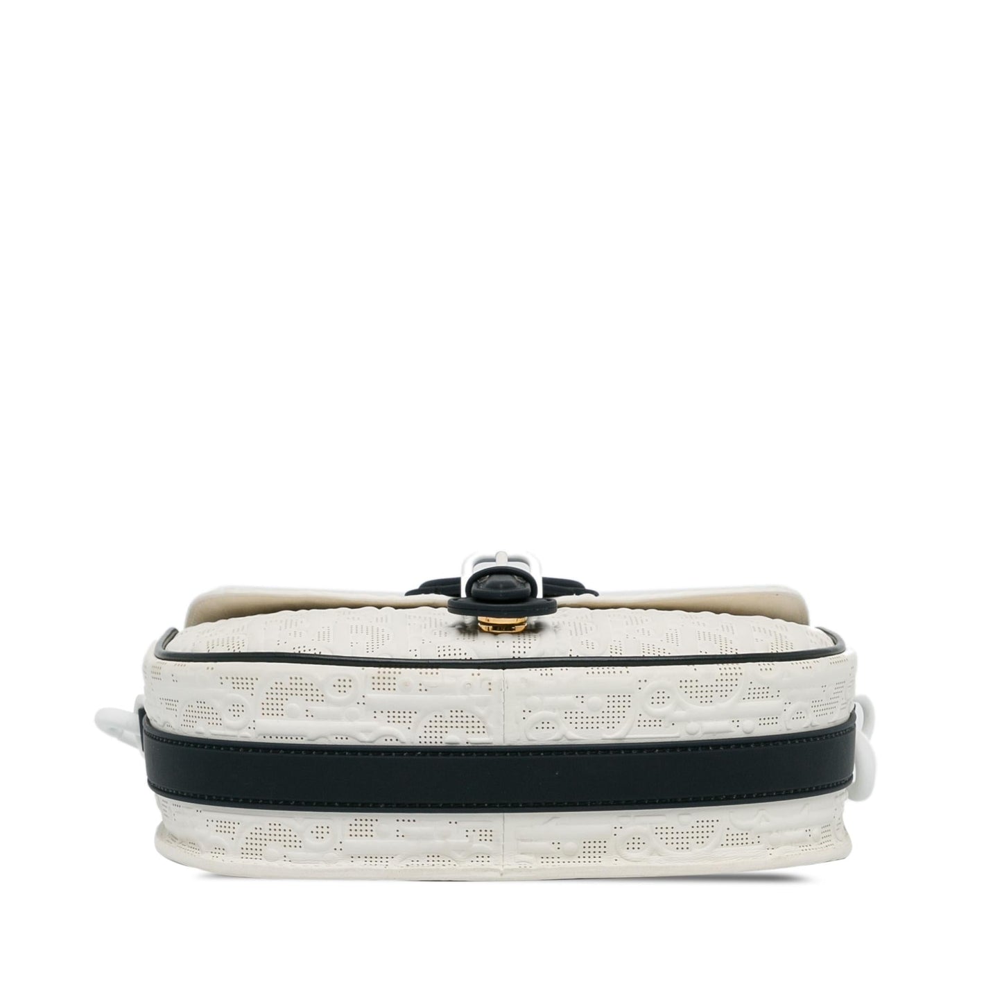 Luxury DiorMedium Perforated Calfskin Oblique Bobby Flap (SHG-zL85u9)