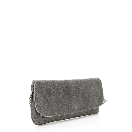 Luxury DiorMetallic Calfskin Lady Luxury DiorPouch Crossbody Bag (SHF-19229)