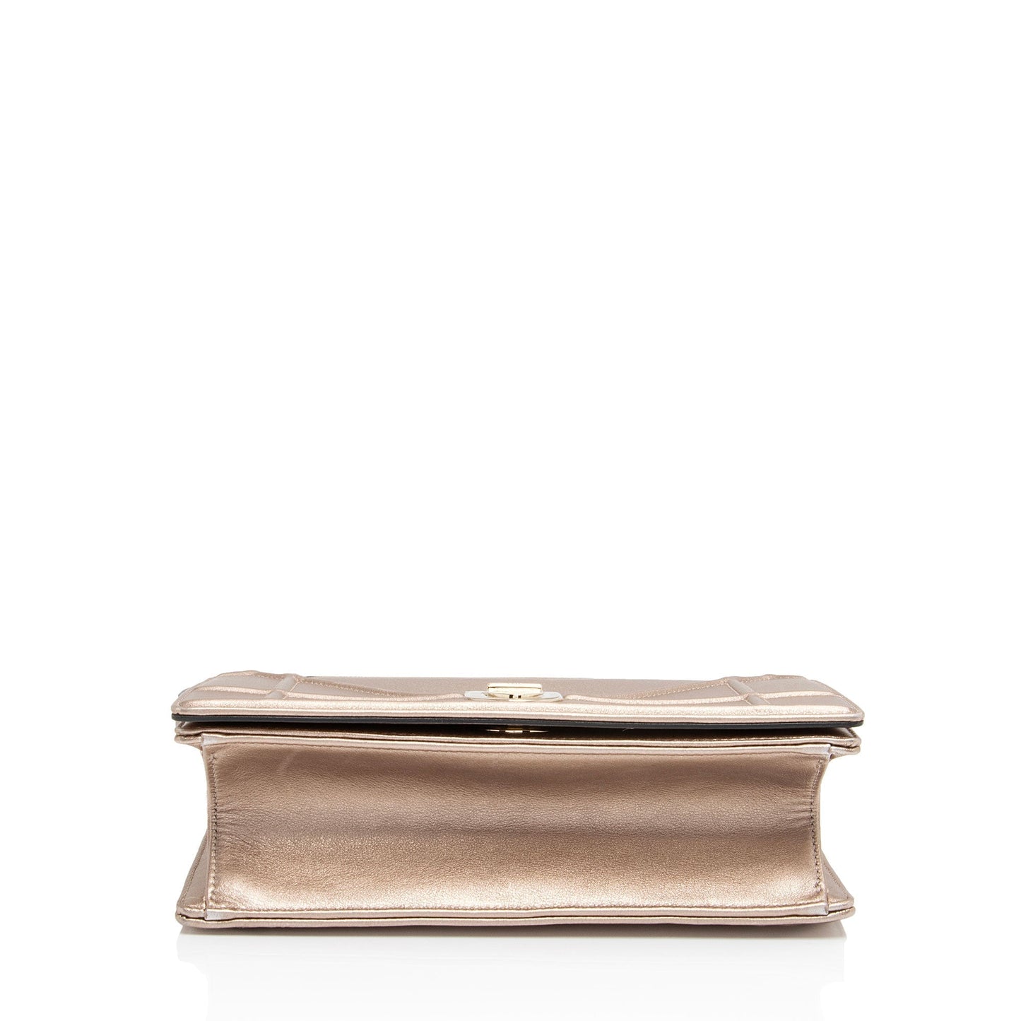 Luxury DiorMetallic Calfskin Diorama Medium Shoulder Bag (SHF-PdJzO1)