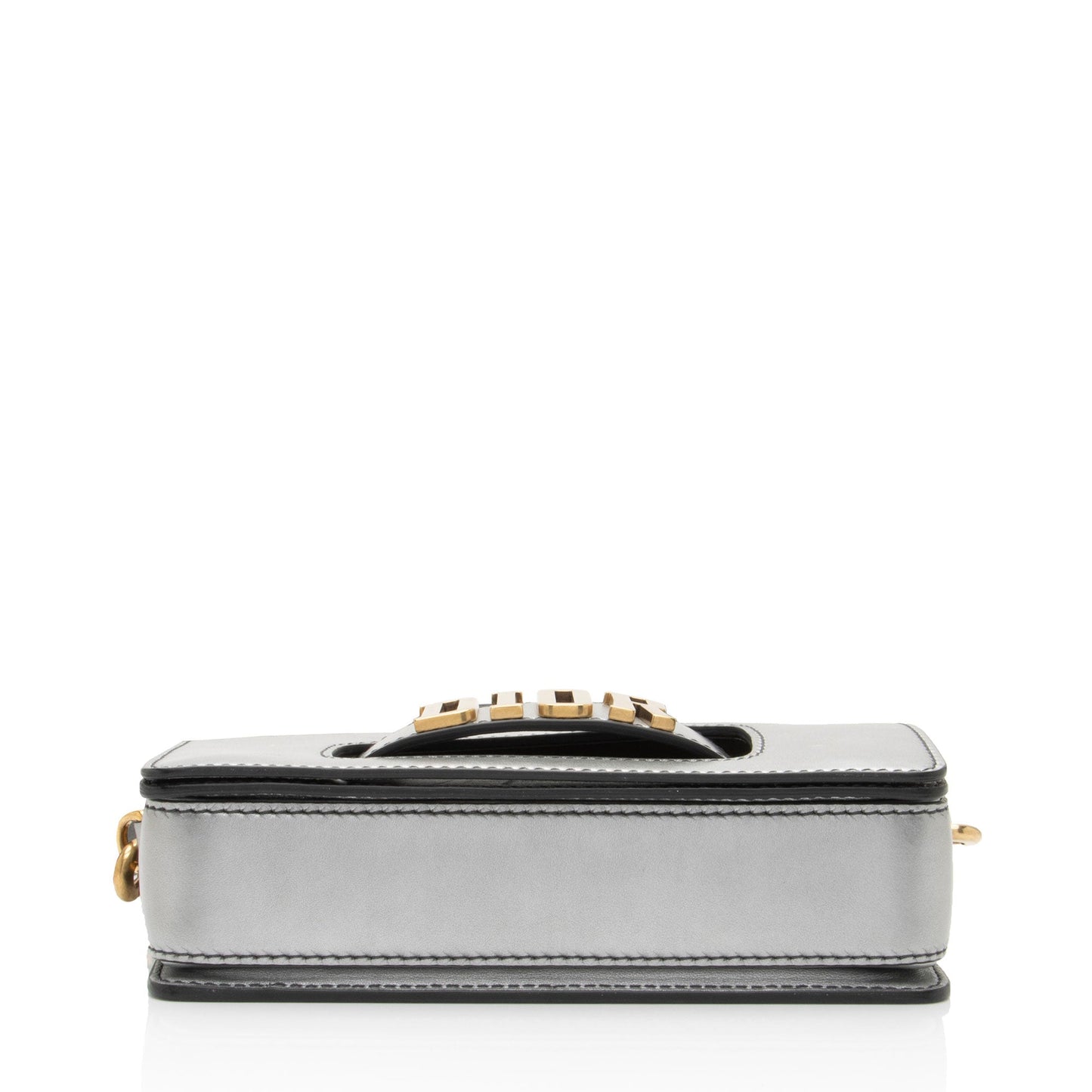Luxury DiorMetallic Grained Calfskin Dio(R)evolution Flap Bag (SHF-d0R0IT)