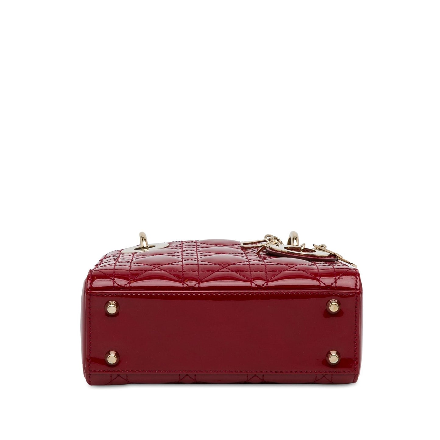 Luxury DiorMini Patent Cannage Lady Luxury Dior(SHG-tnziLP)