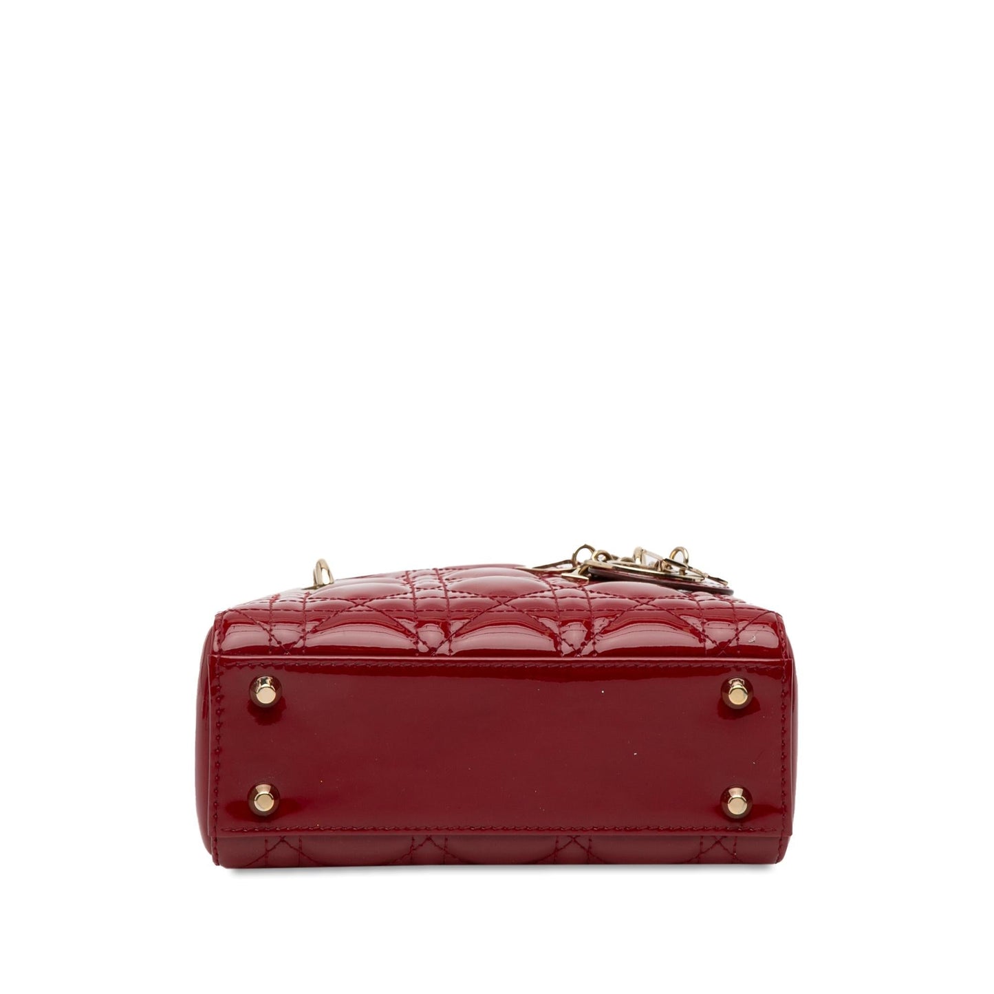 Luxury DiorMini Patent Cannage Lady Luxury Dior(SHG-SdQinm)