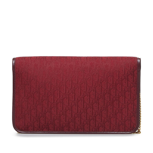 Luxury DiorOblique Chain Crossbody (SHG-WhWEQL)