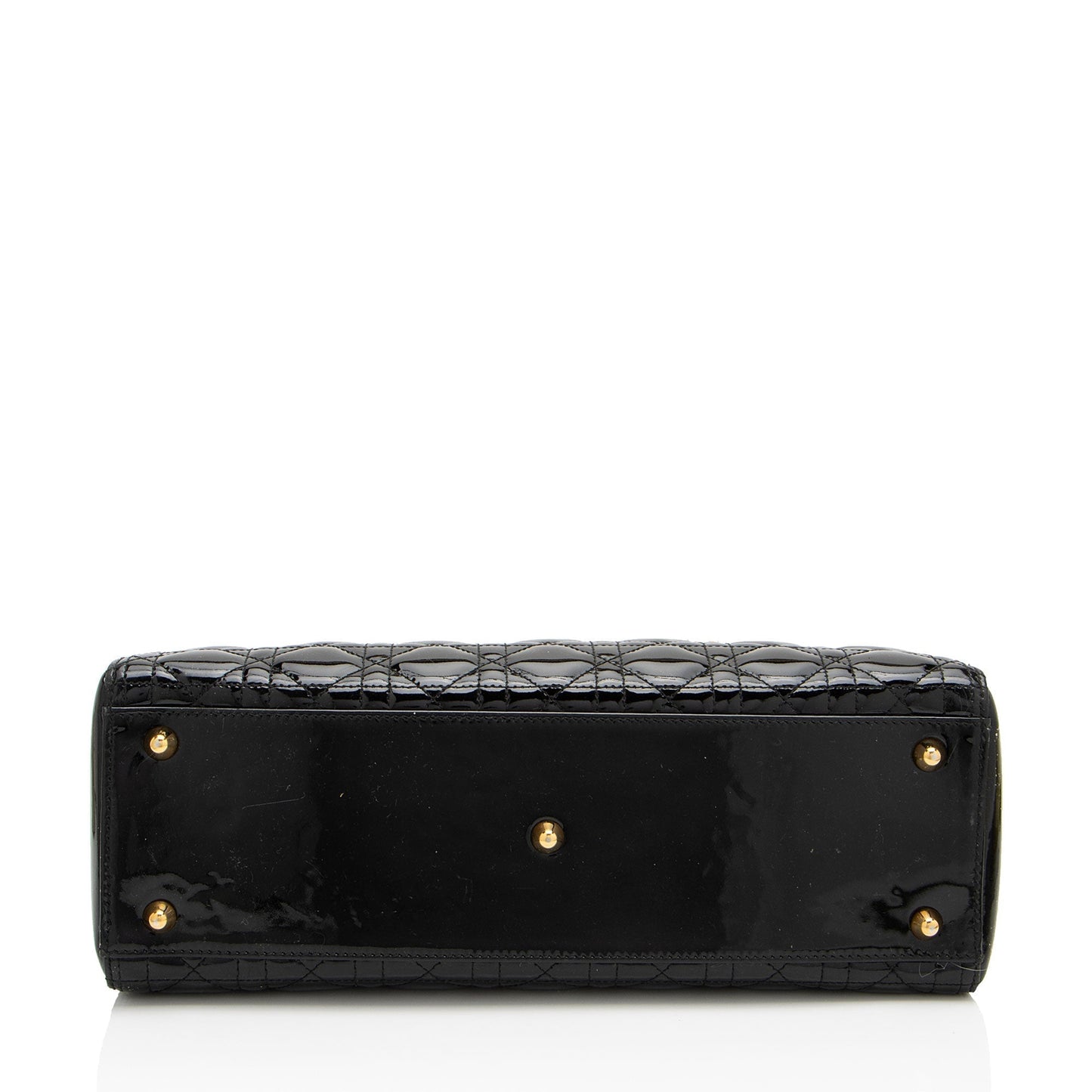 Luxury DiorPatent Leather Lady Luxury DiorLarge Tote (SHF-GVZhUv)
