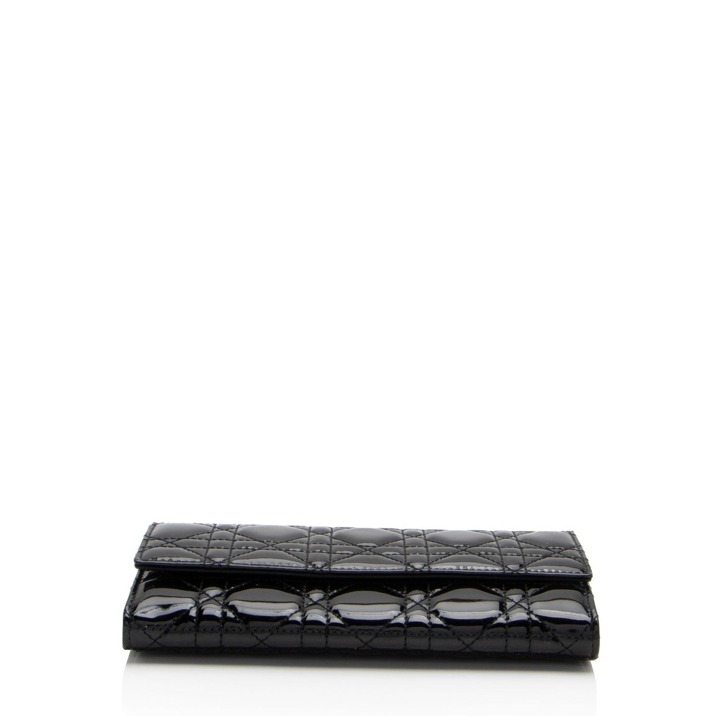 Luxury DiorPatent Leather Lady Luxury DiorWallet on Chain (SHF-rovhu8)