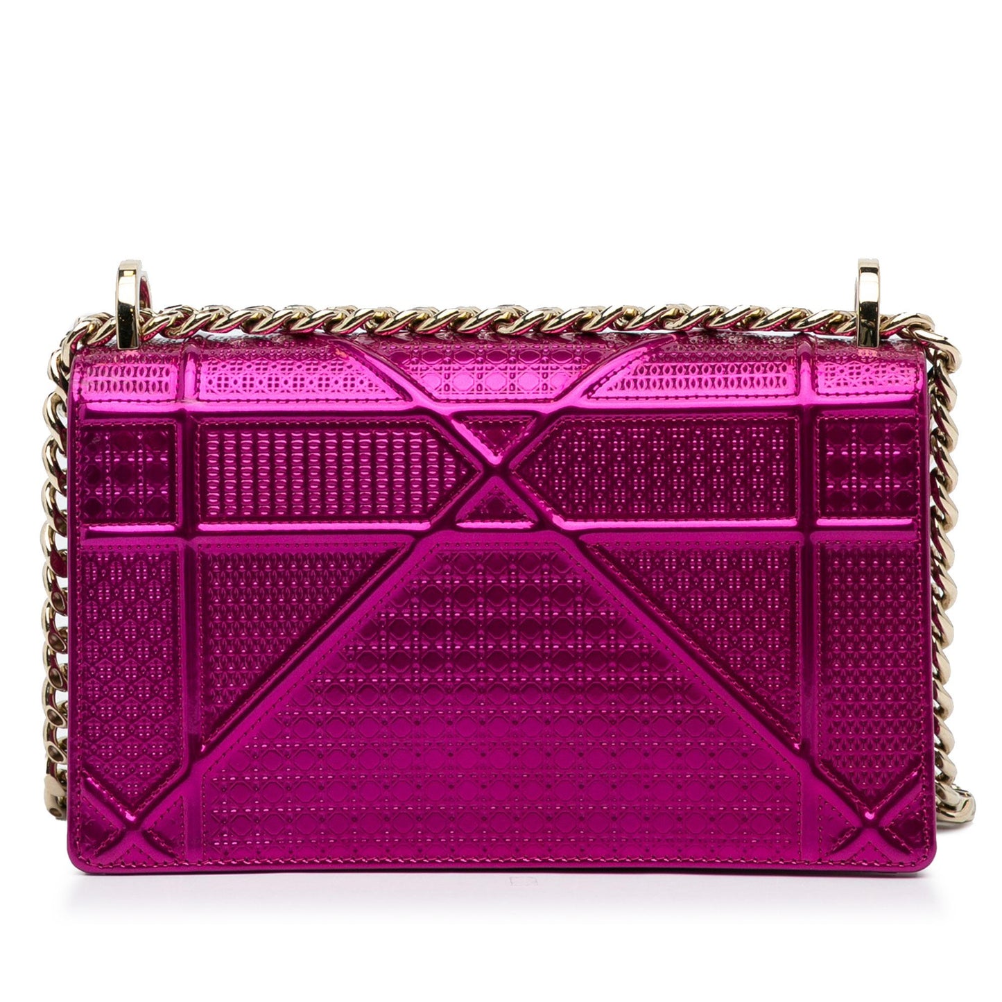 Luxury DiorPatent Microcannage Diorama Crossbody Bag (SHG-D2JEVN)