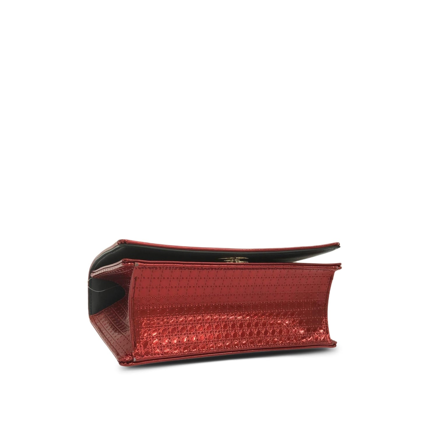 Luxury DiorPatent Microcannage Diorama Crossbody Bag (SHG-nk7GZA)