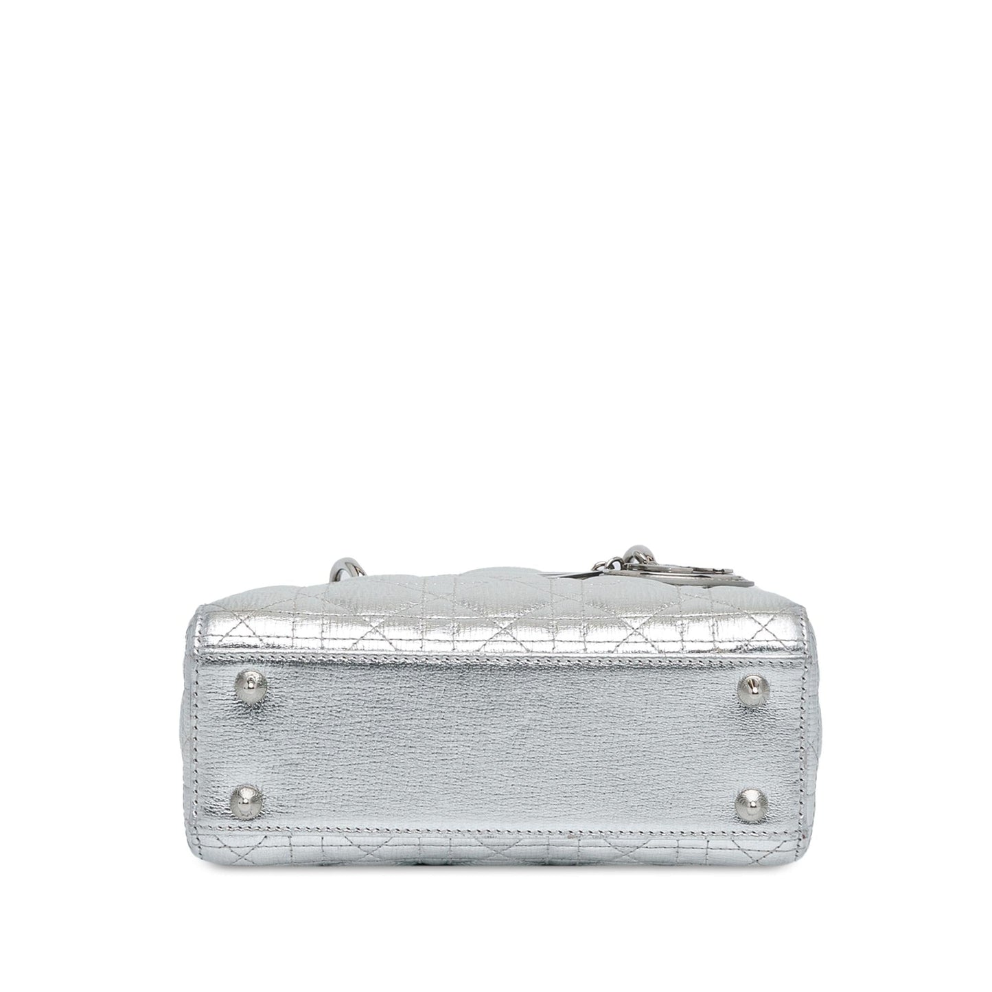 Luxury DiorSmall Metallic Grained Calfskin Cannage Lucky Badges My Lady Luxury Dior(SHG-JrV0kw)