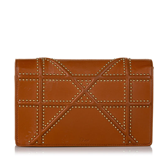 Luxury DiorSmall Studded Diorama Crossbody Bag (SHG-32613)