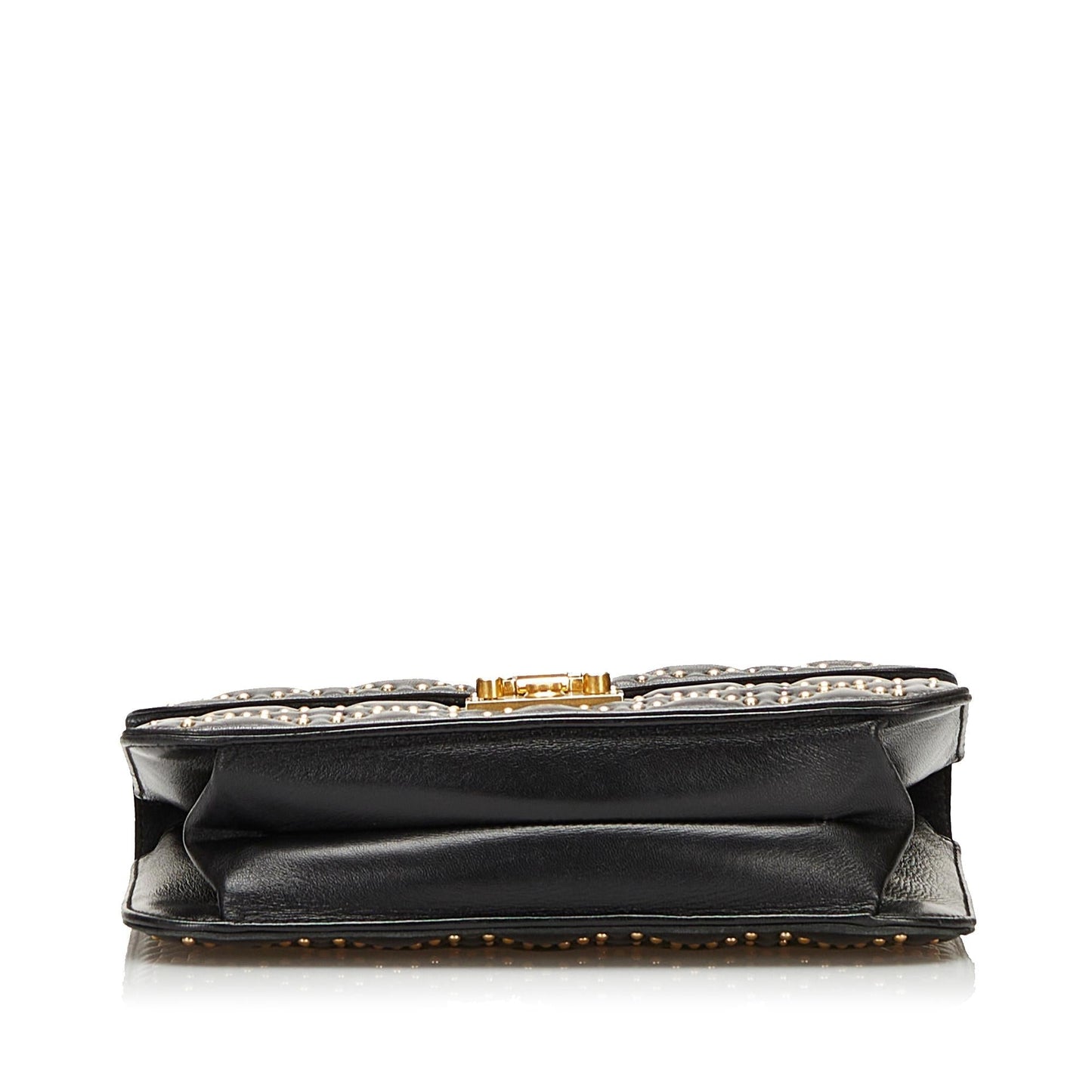 Luxury DiorStudded Cannage DiorAddict Flap (SHG-37209)