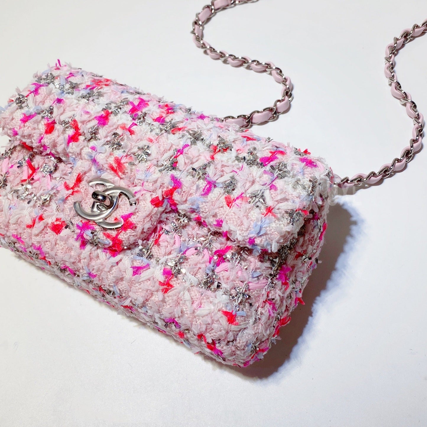 No.3208-Chanel Classic In Fabric Mini Flap Bag (Unused / 未使用品)