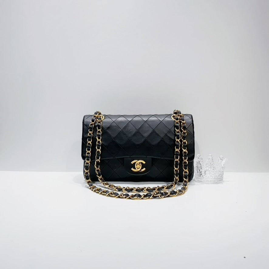 No.2162-Chanel Vintage Lambskin Classic Flap 23cm