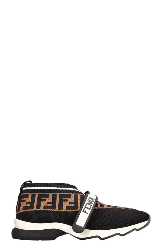 Luxury Fendi Rockoko Love Sneakers