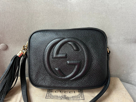 Luxury Gucci Trending 2025 Black Soho Disco