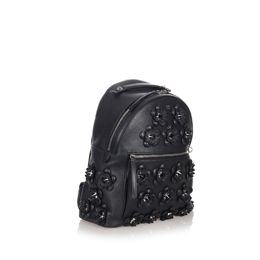 Luxury FendiBy The Way Flowerland Leather Backpack (SHG-26894)