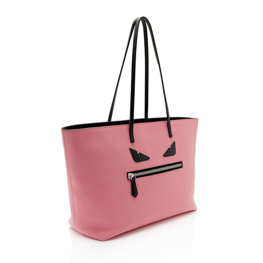 Luxury FendiCalfskin Monster Roll Tote (SHF-EPg09i)