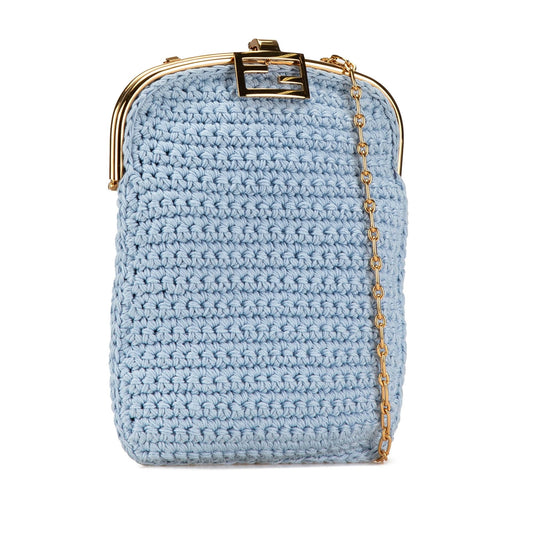 Luxury FendiCrochet Baguette Phone Bag (SHG-xPSdNI)