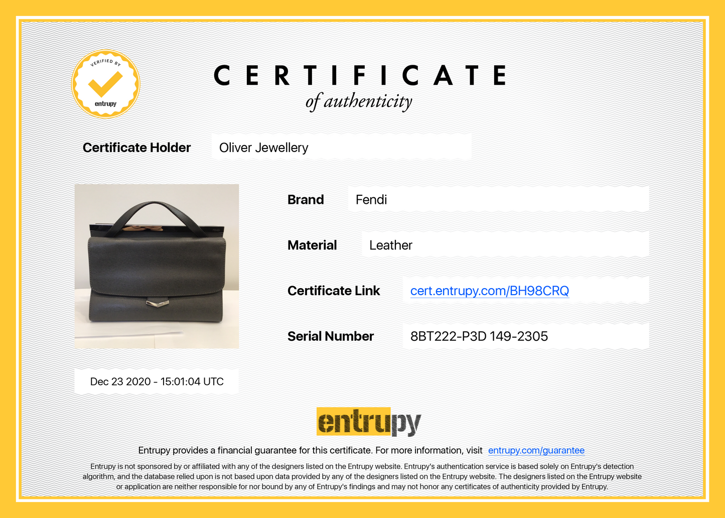 Fendi Demi Jour Satchel