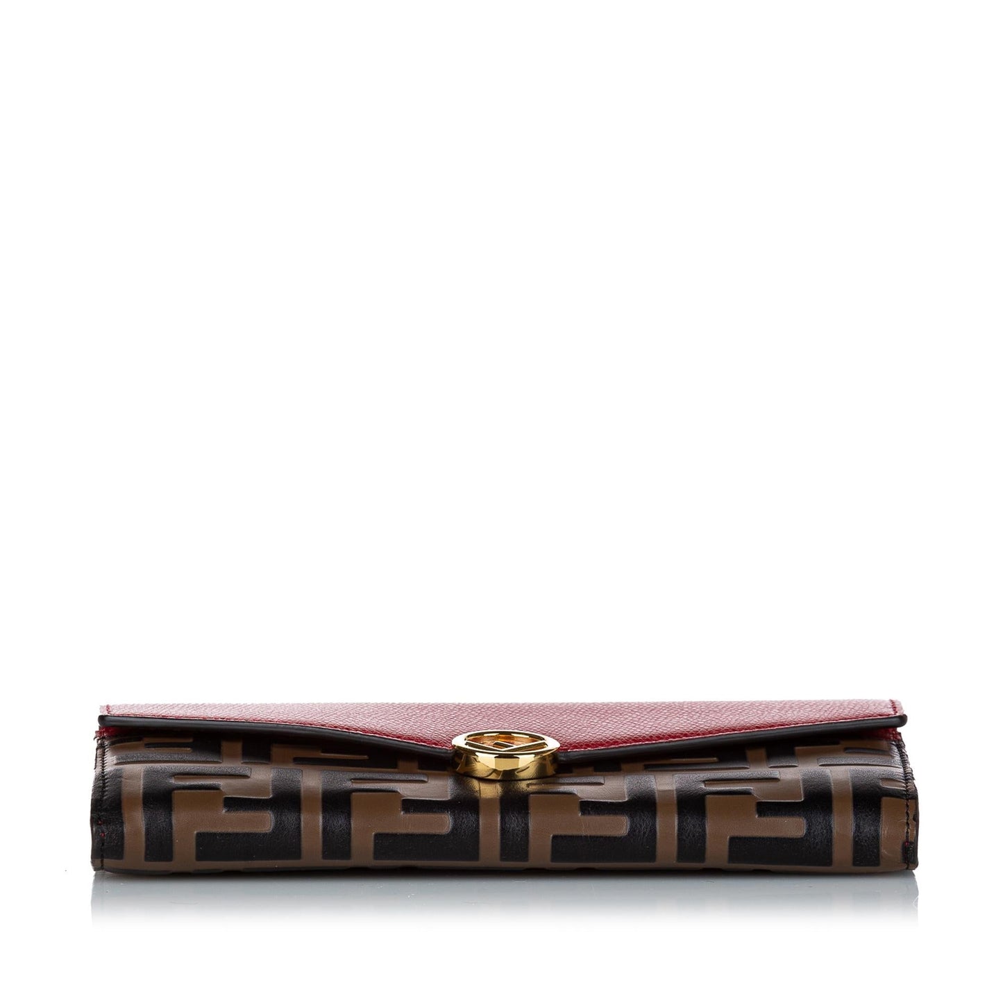 Luxury FendiF is Luxury FendiZucca Leather Wallet on Chain (SHG-29267)