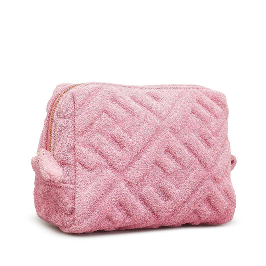Luxury FendiFF 1974 Terry Cloth Pouch (SHG-opwMp7)