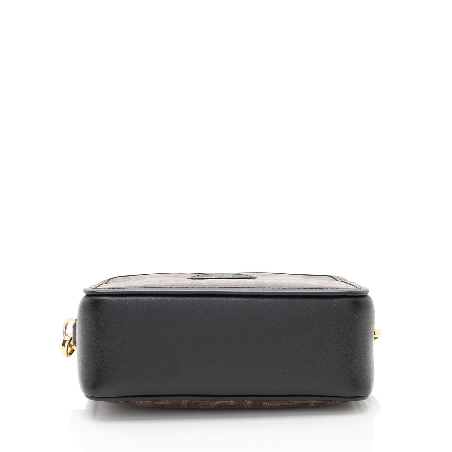 Luxury FendiFF Coated Canvas 1974 Mini Camera Bag (SHF-MMT6uv)