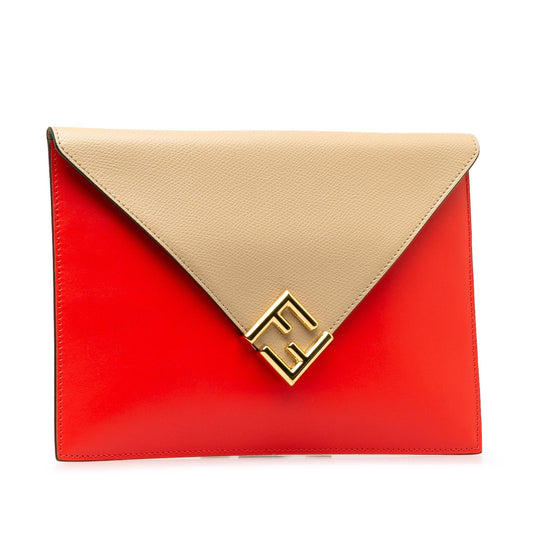 Luxury FendiFF Diamonds Flat Pouch (SHG-pELI7I)