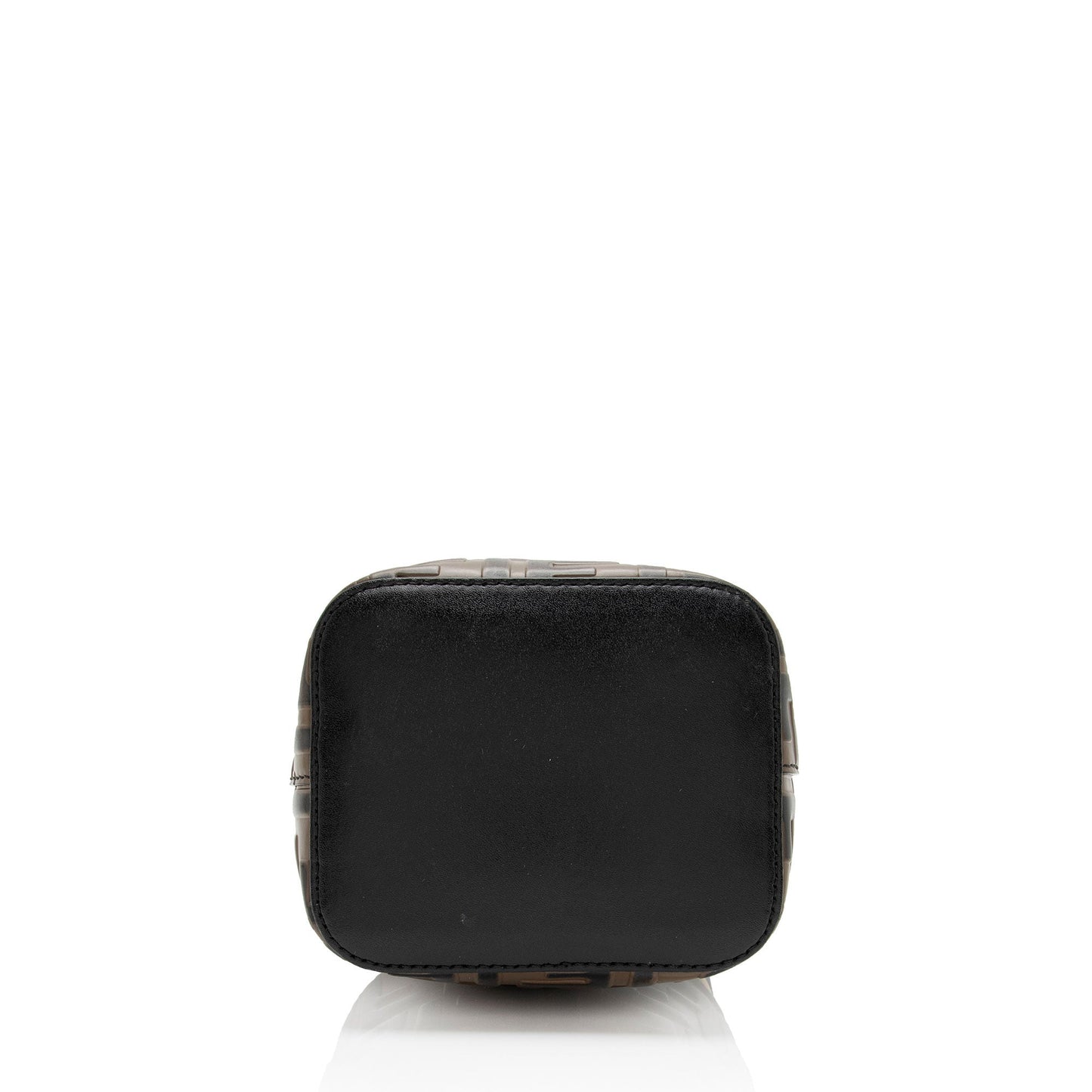 Luxury FendiFF Embossed Calfskin Mon Tresor Mini Bucket Bag (SHF-mo1hOL)