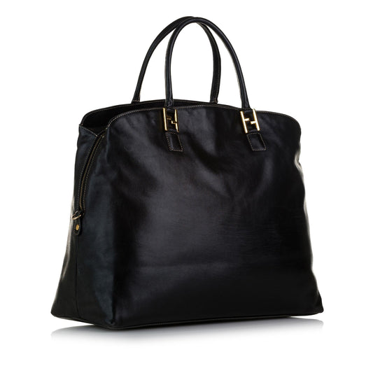Luxury FendiFF Leather Tote (SHG-37490)