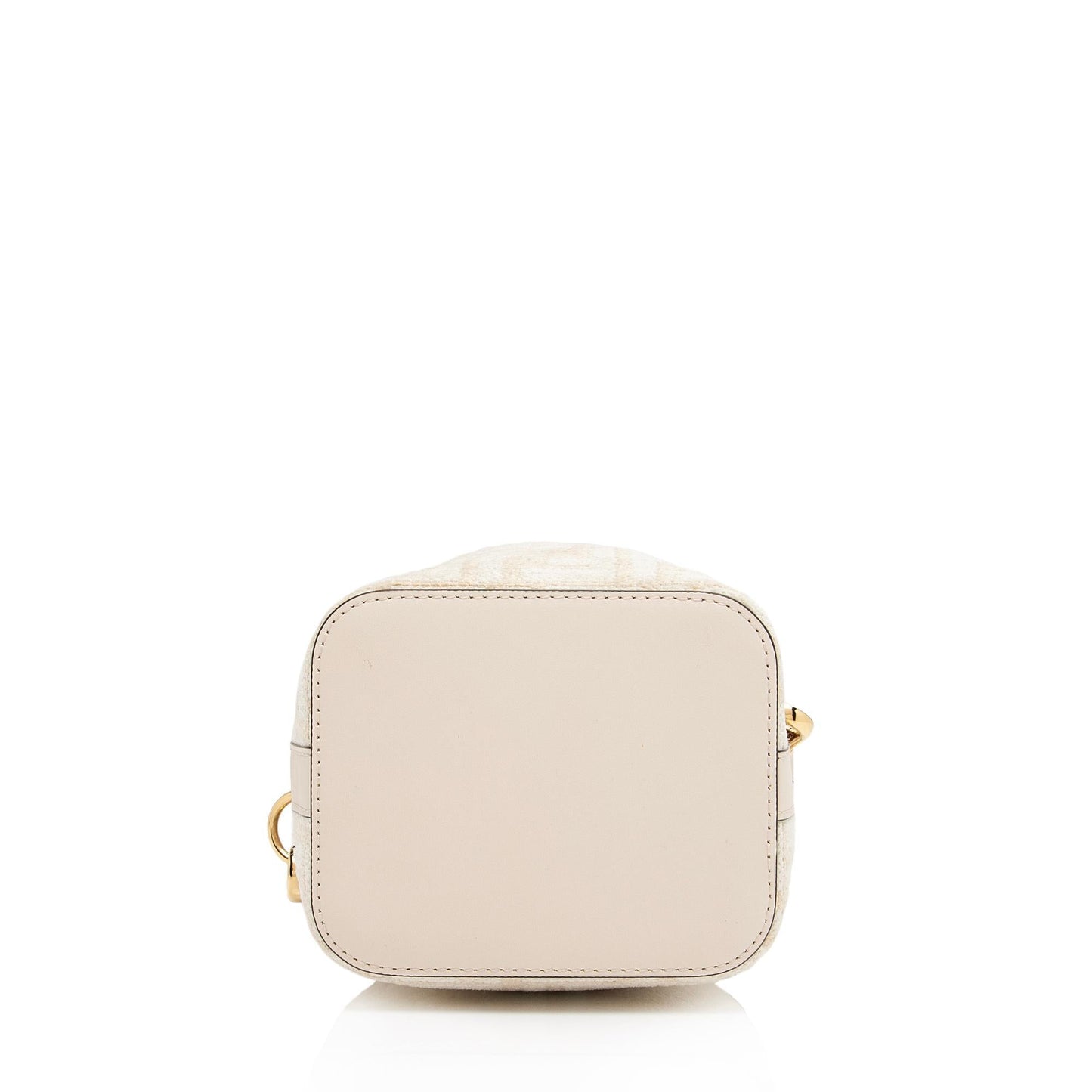 Luxury FendiFF Tapestry Mon Tresor Mini Bucket Bag (SHF-GhSmGT)