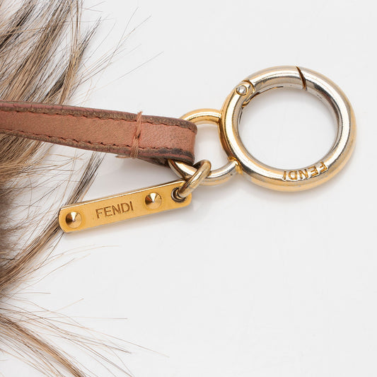 Luxury FendiFox Fur Monster Fur Yang Bag Charm (SHF-uRrvkZ)