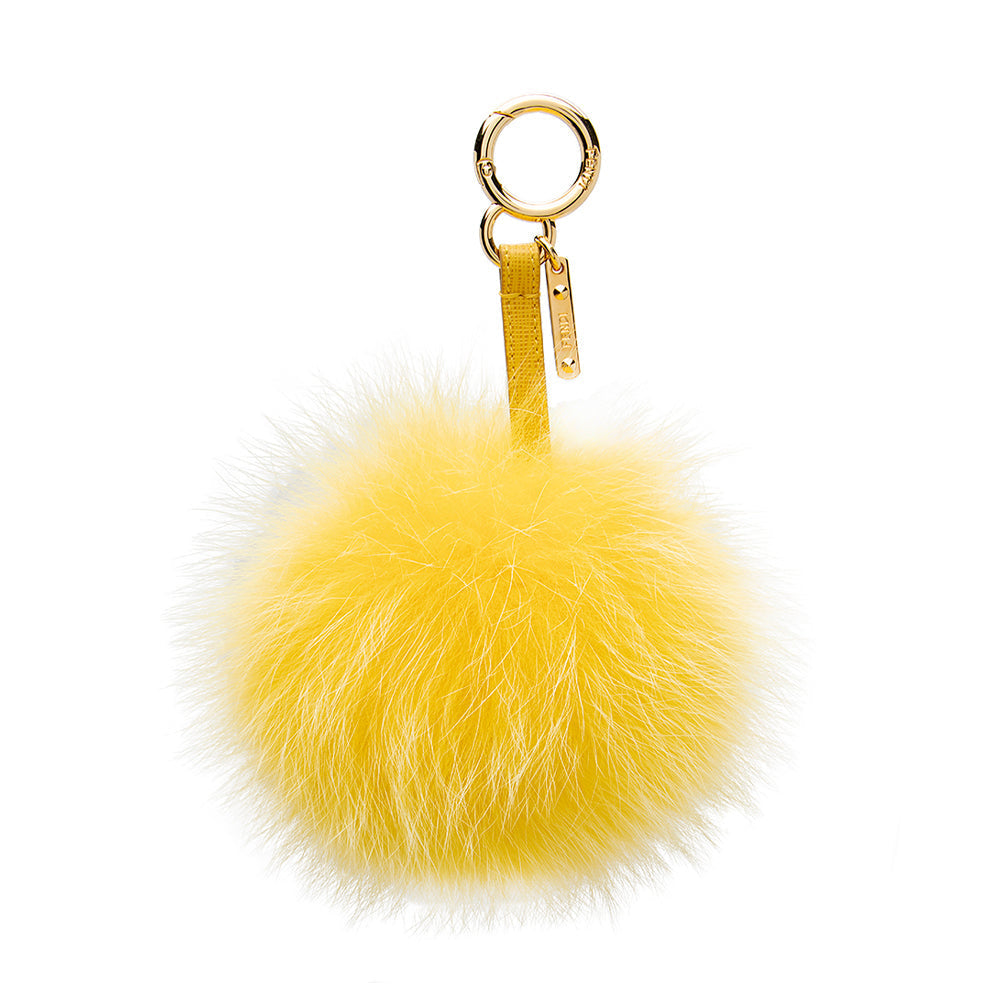 Luxury FendiFur Pom Pom Bag Charm - FINAL SALE (SHF-17741)