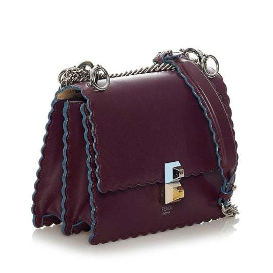 Luxury FendiKan I Leather Crossbody Bag (SHG-28883)