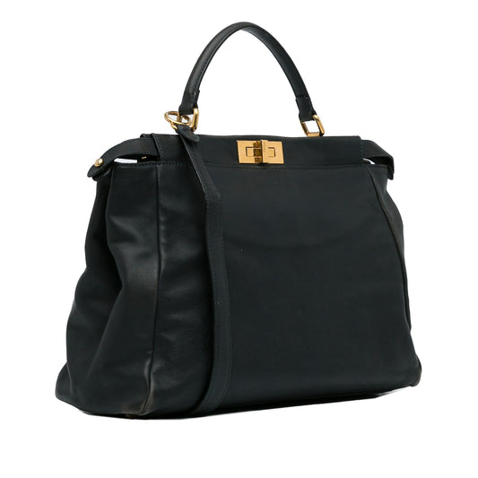 Luxury FendiLarge Peekaboo Satchel (SHG-yEKeJS)