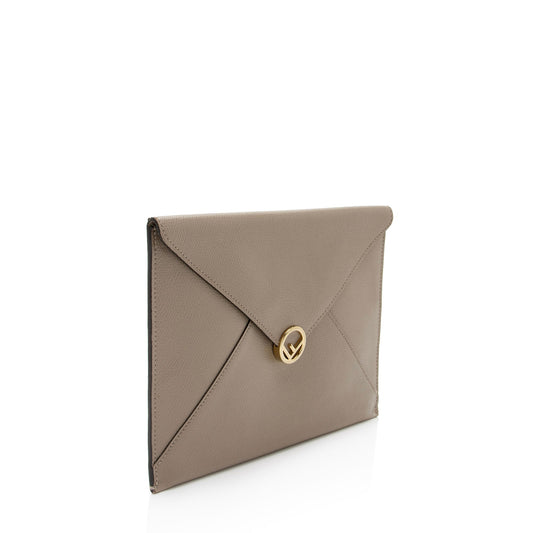 Luxury FendiLeather 1974 Envelope Pouch (SHF-zbL5yO)
