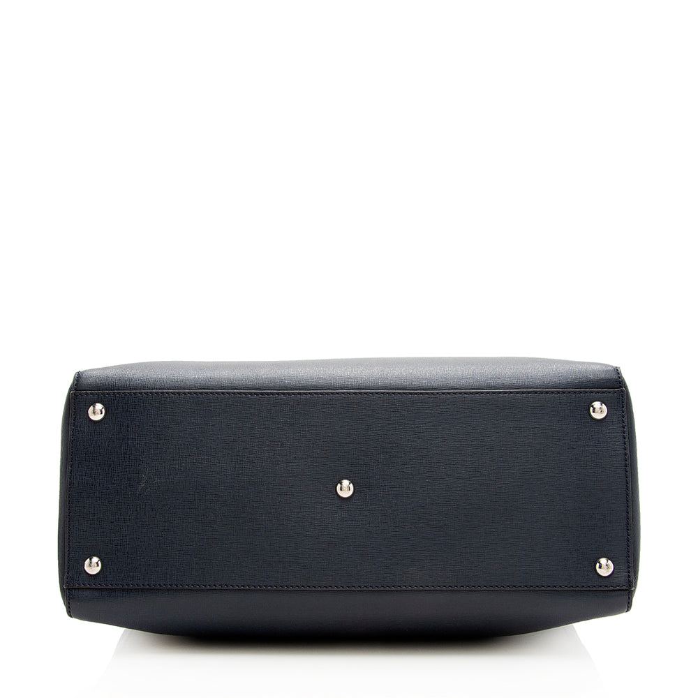 Luxury FendiLeather 2Jours Medium Tote - FINAL SALE (SHF-18911)