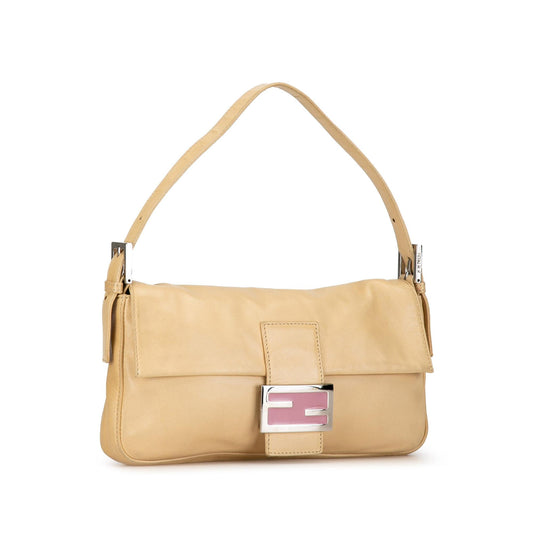 Luxury FendiLeather Baguette (SHG-EDgVHa)