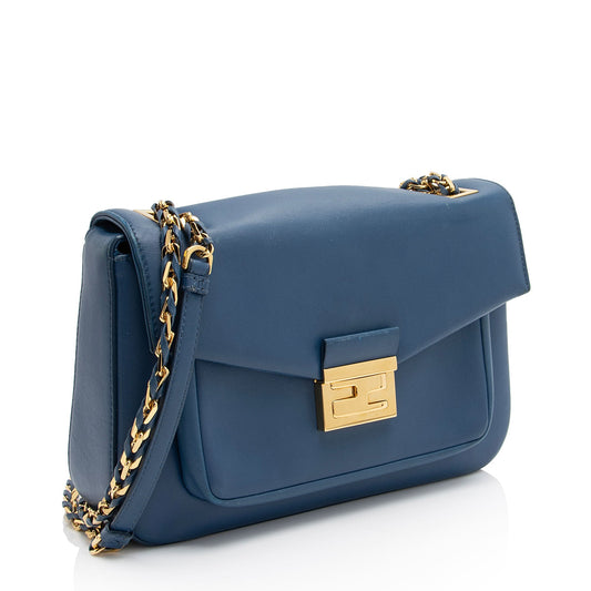 Luxury FendiLeather Be Baguette Shoulder Bag (SHF-rYPf3D)